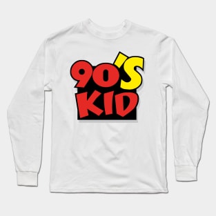 90's Kid Long Sleeve T-Shirt